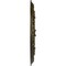 Ekena Millwork Jackson Ceiling Medallion (Fits Canopies up to 13 1/2"), Hnd-Painted Green Gold, 32 3/4"OD x 2 1/2"P CM32JAGGS - alternate 2